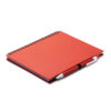 LEYNAX — Spiral ring notebook with plain sheets and pen holder