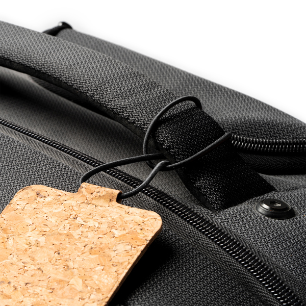 PETRA — Cork suitcase tag with strap