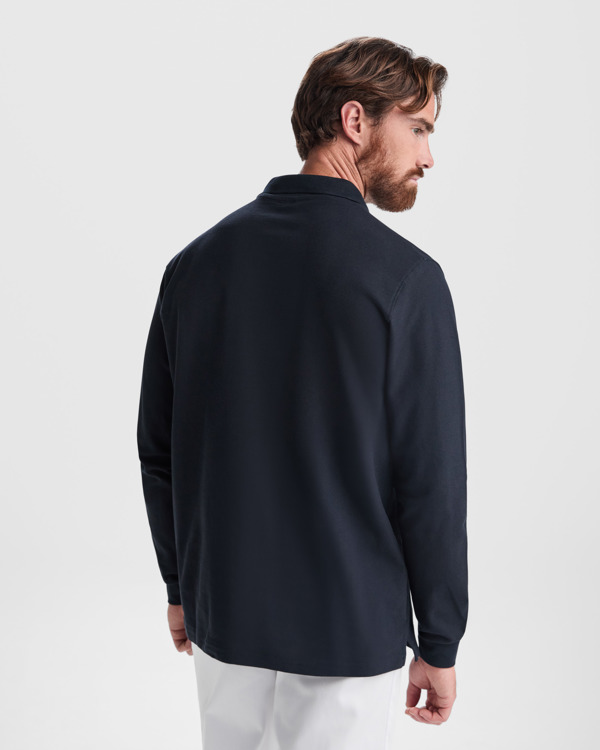 ROVER L/S — Μακρυμάνικο πικέ μπλουζάκι πόλο
