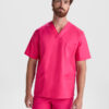 9098_78_1_1 PANACEA — Κοντομάνικη unisex μπλούζα ιατρικής στολής