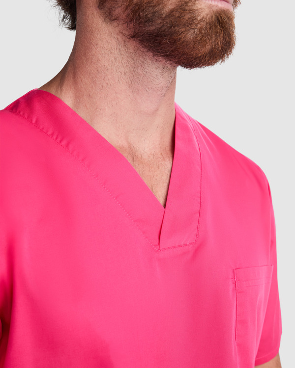 9098_78_3_4 PANACEA — Κοντομάνικη unisex μπλούζα ιατρικής στολής