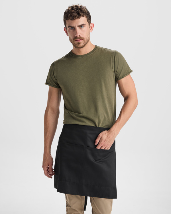CLASSIC — Κοντή ποδιά από ύφασμα twill