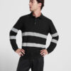FORAN L/S — Μακρυμάνικη μπλούζα πόλο πικέ ενισχυμένης ορατότητας με επεξεργασία κατά της δημιουργία…